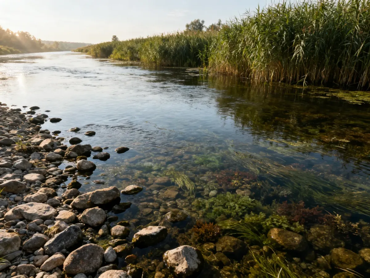 Zróżnicowane siedliska ryb nad Odrą